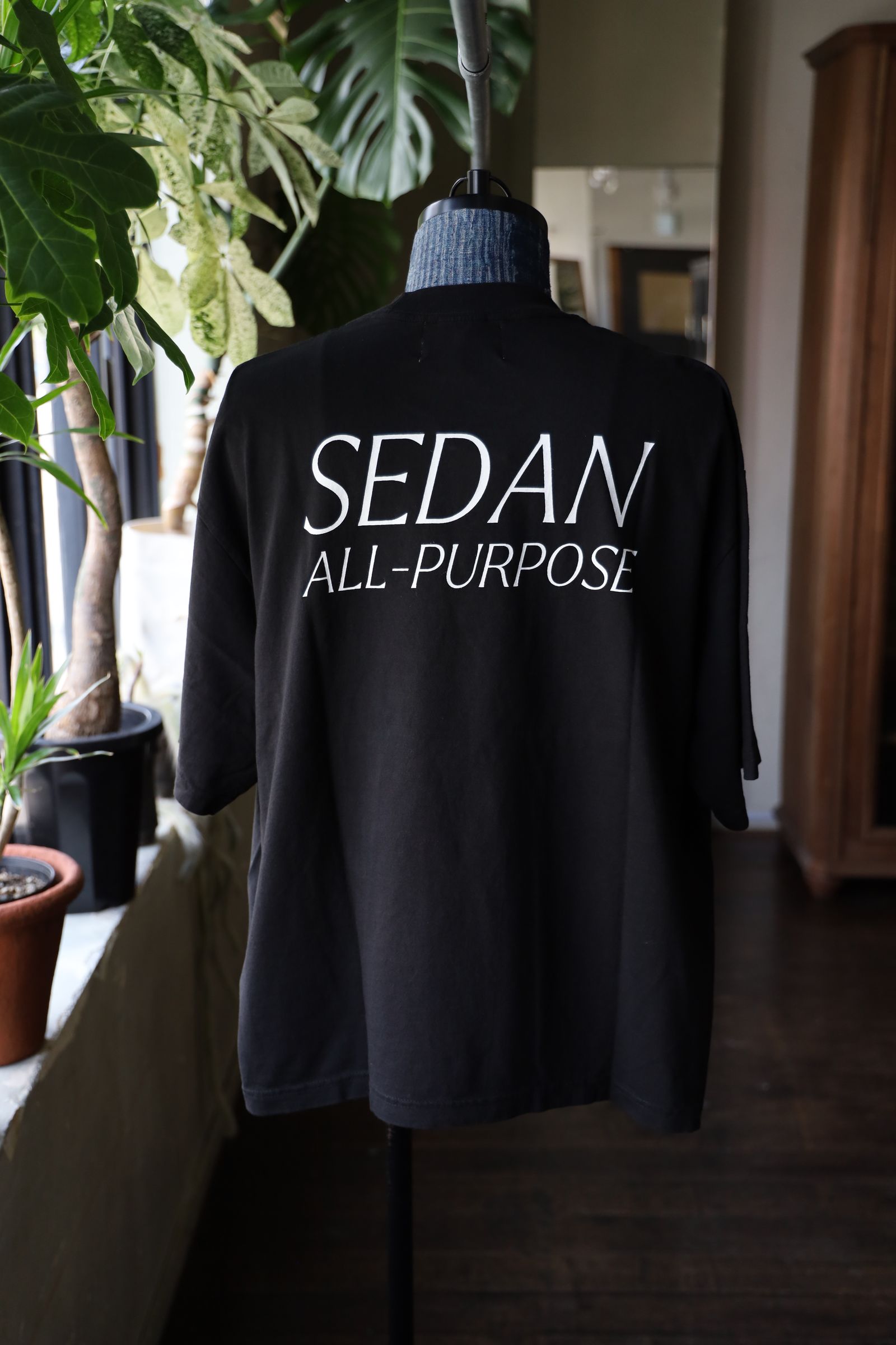 セダンオールパーパス SS25 Garment Dyed S/S Tee(SD25S-CT09)Black☆5月17日(土)発売！