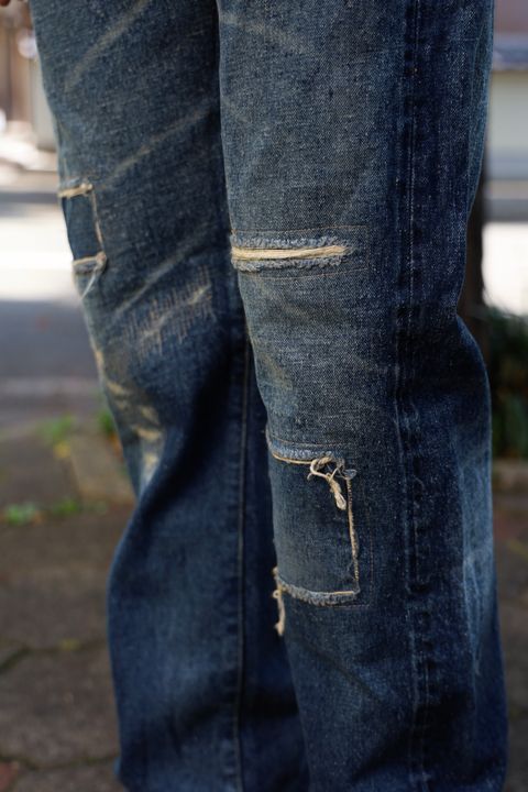 アイジュンヤワタナベマン 24AW New Manual Wネームデニムパンツ(XL)
