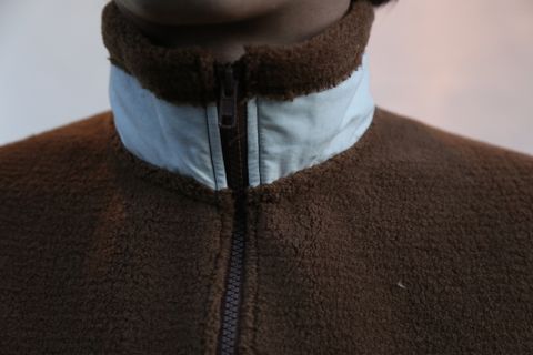 Graphpaper Wool Boa Zip-Up Vest Style.2020.10.2.