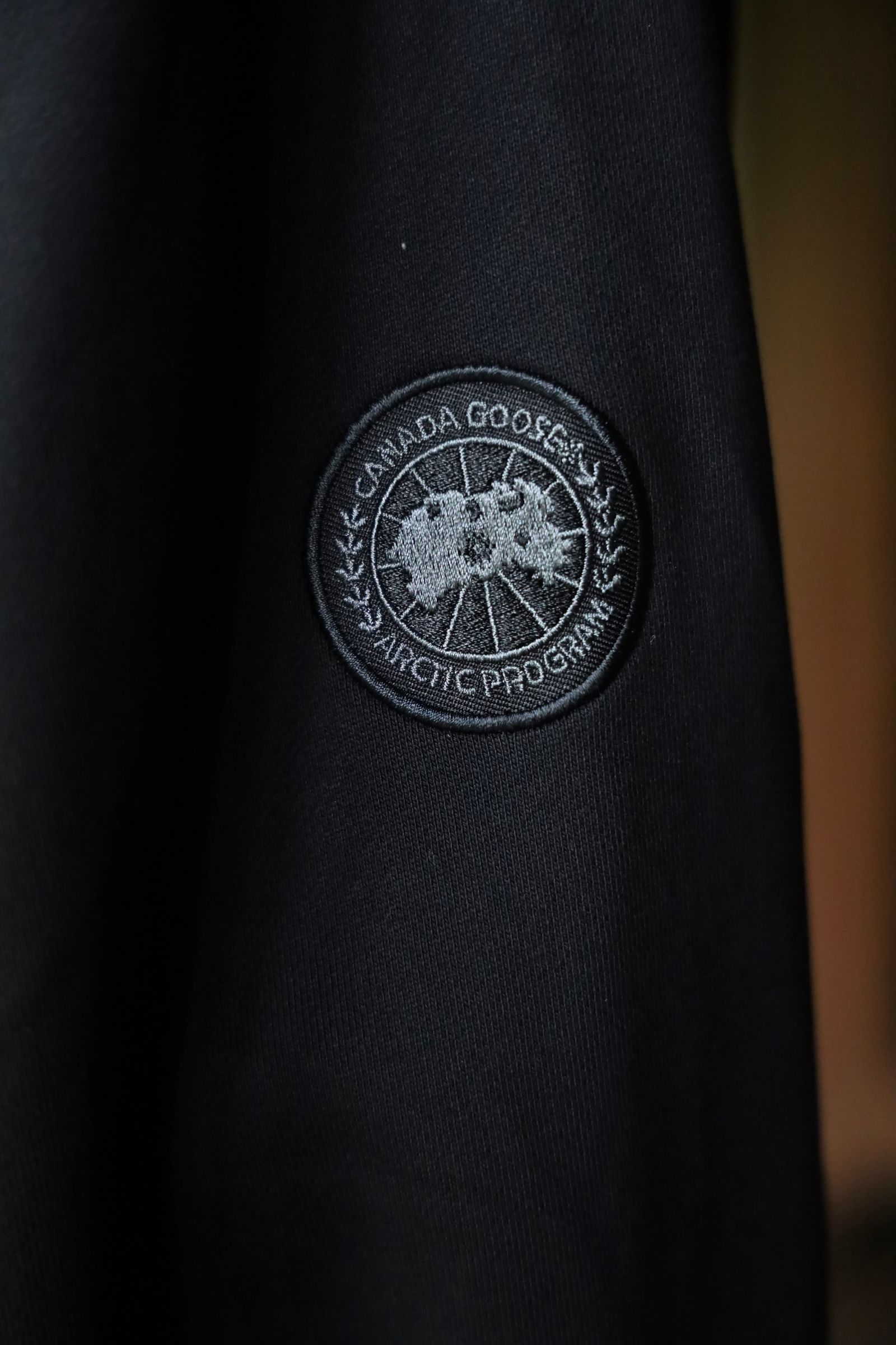 カナダグース HURON HOODY BLACK LABEL(7403MB) BLACK カナダグース正規取扱店