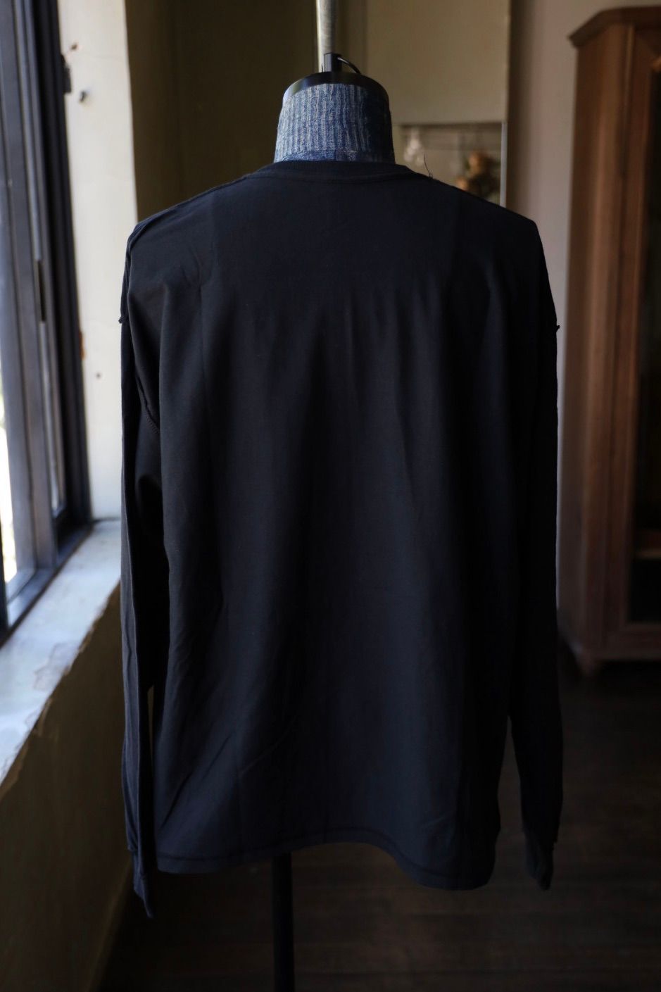 イズネスミュージック 25AW FLASH LONG SLEEVE T-SHIRT (IMP6_11_FLASH5LS01) BLACK