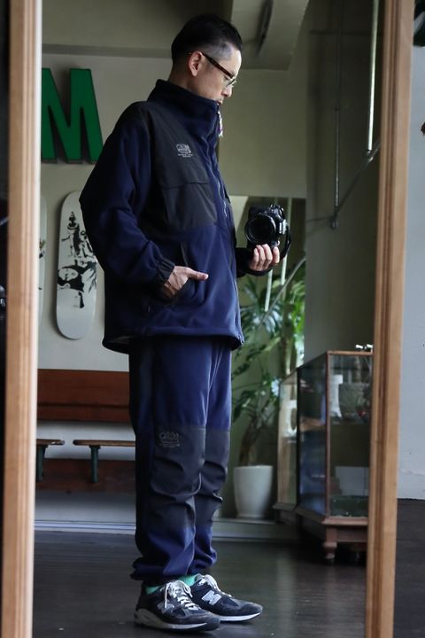 is-ness イズネス22AW THM FLEECEスタイル.2022.10.23.