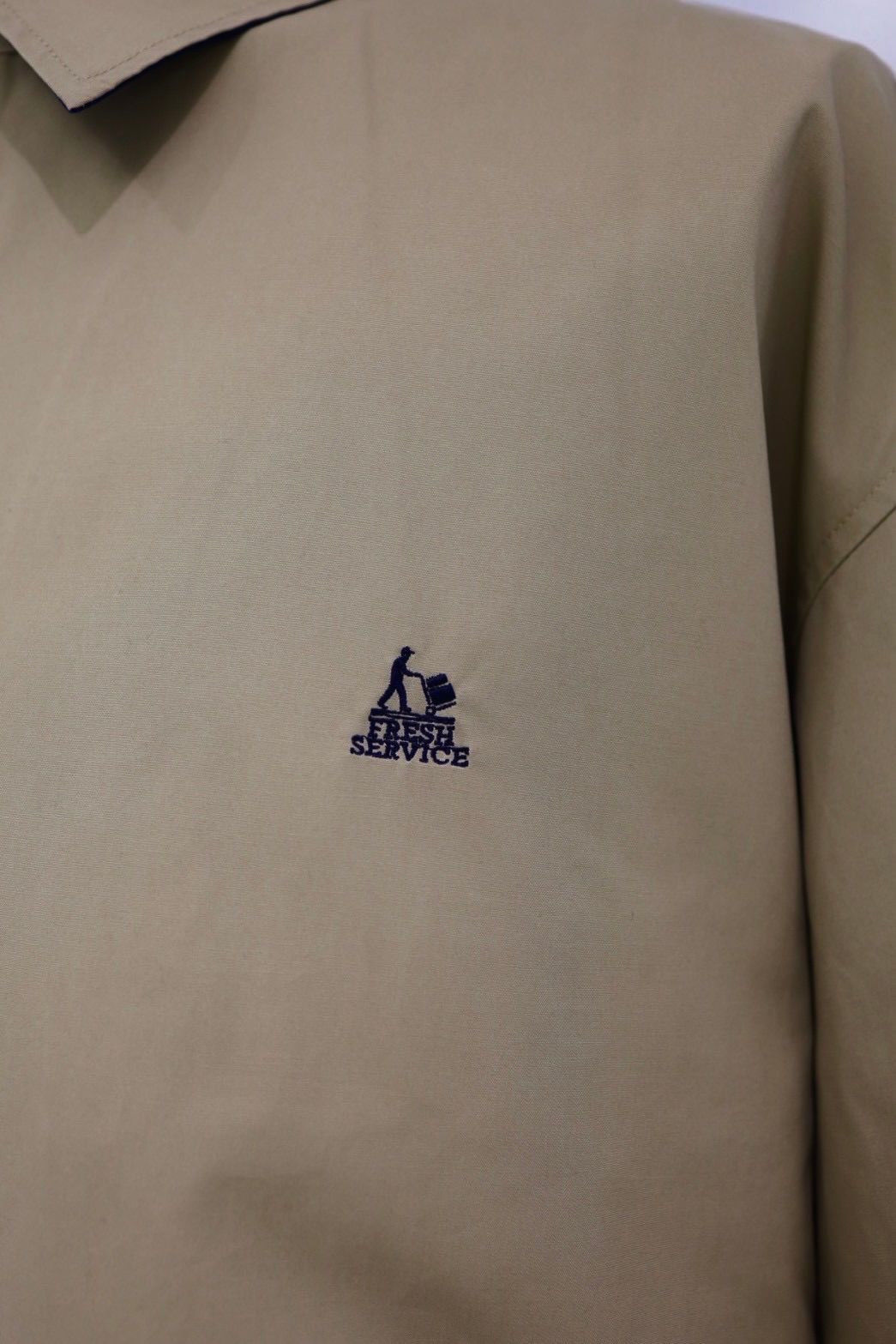 フレッシュサービス MADRAS LINED SWING TOP BLOUSON (FSC261-30294)BEIGE★2月14日(土)発売