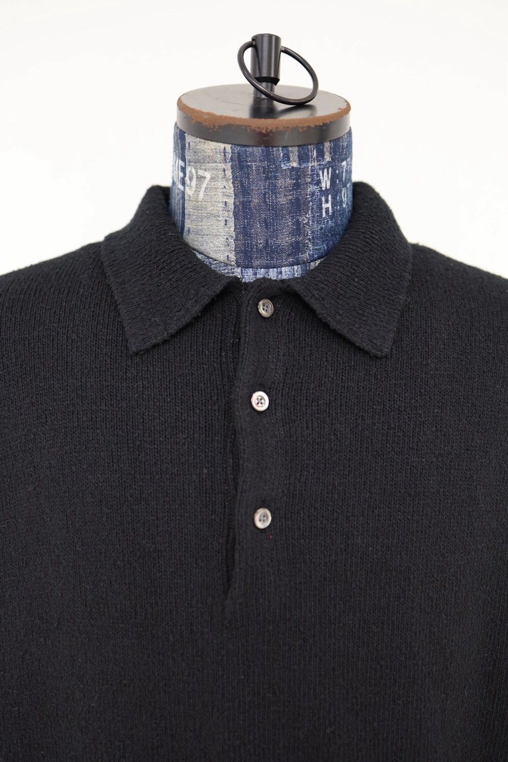 アプレッセ 2026 STYLE1 Washed Silk Nep Polo Shirt(26SAP-03-09)BLACK☆1月10日(土)発売！