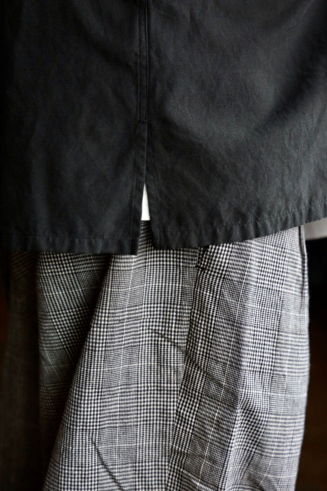 アプレッセ 25SS Silk Cotton Open Collar S/S Shirt(25SAP-02-04H)BLACK☆4月26日(土)発売！