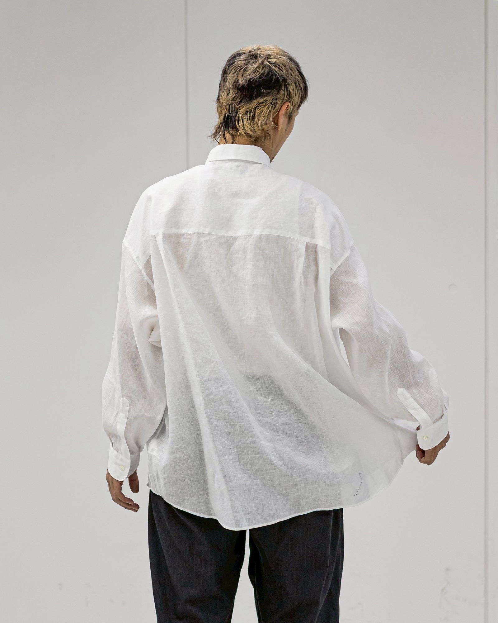 Graphpaper Linen L/S Oversized Regular Collar Shirt 6月20日(土)新作発売！