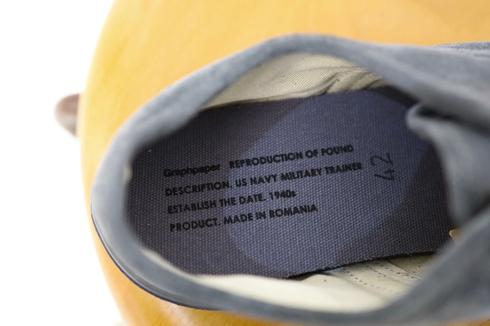 グラフペーパー 26SS REPRODUCTION OF FOUND for GP US NAVY MILITARY TRAINER(GU261-90501)GRAY