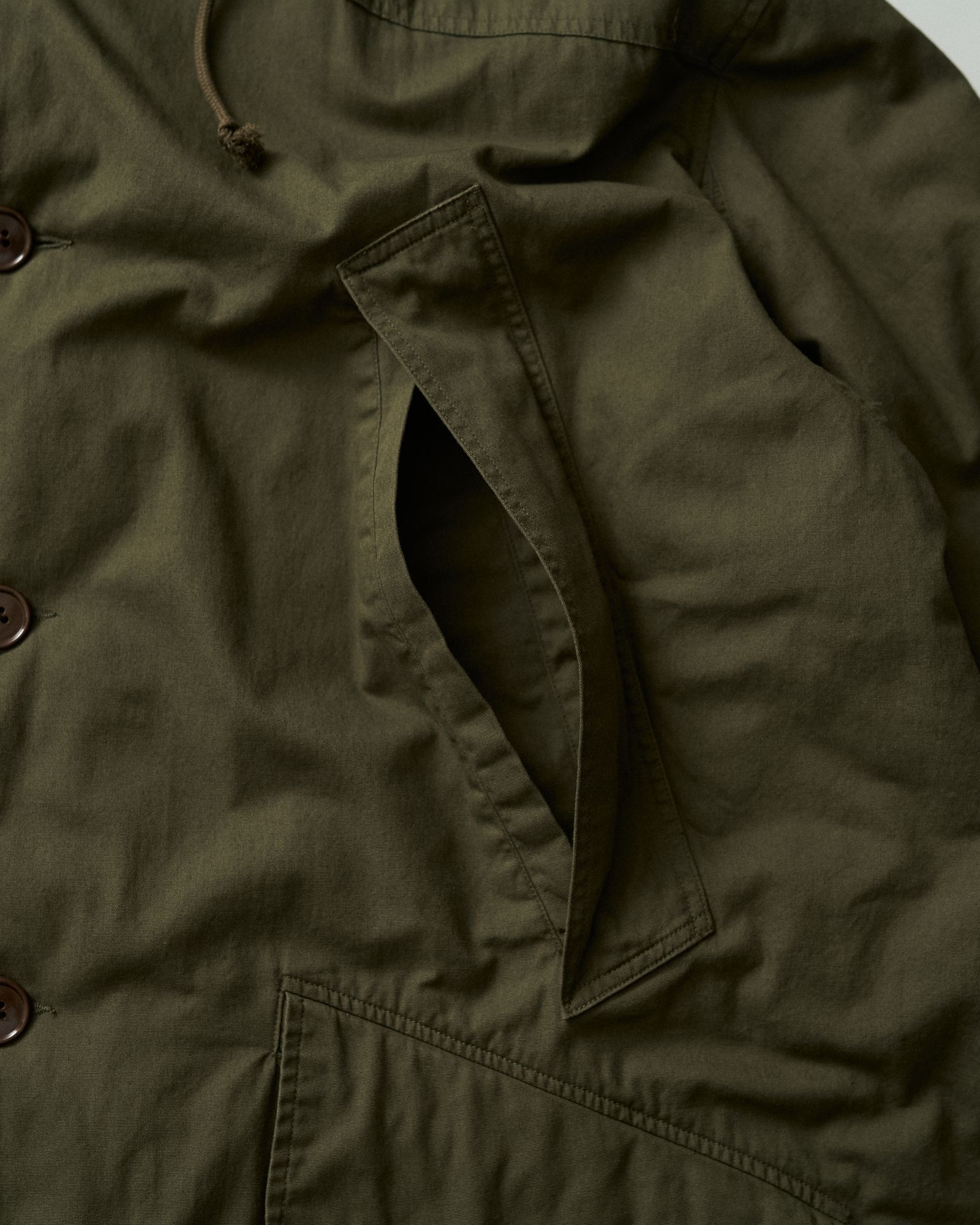 フレッシュサービス WEATHER CLOTH FLIGHT JACKET (FSC253-10139)OLIVE★10月11日(土)発売！