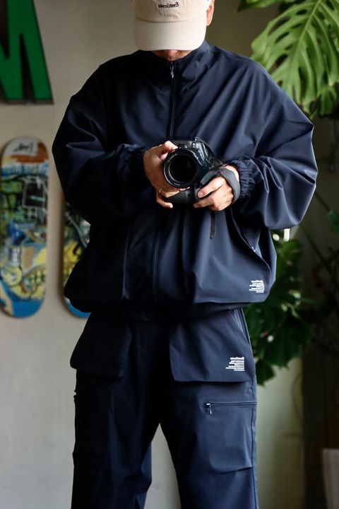 FreshService 23SS SOLOTEX TWILL FUNCTIONAL BLOUSON"NAVY"スタイル