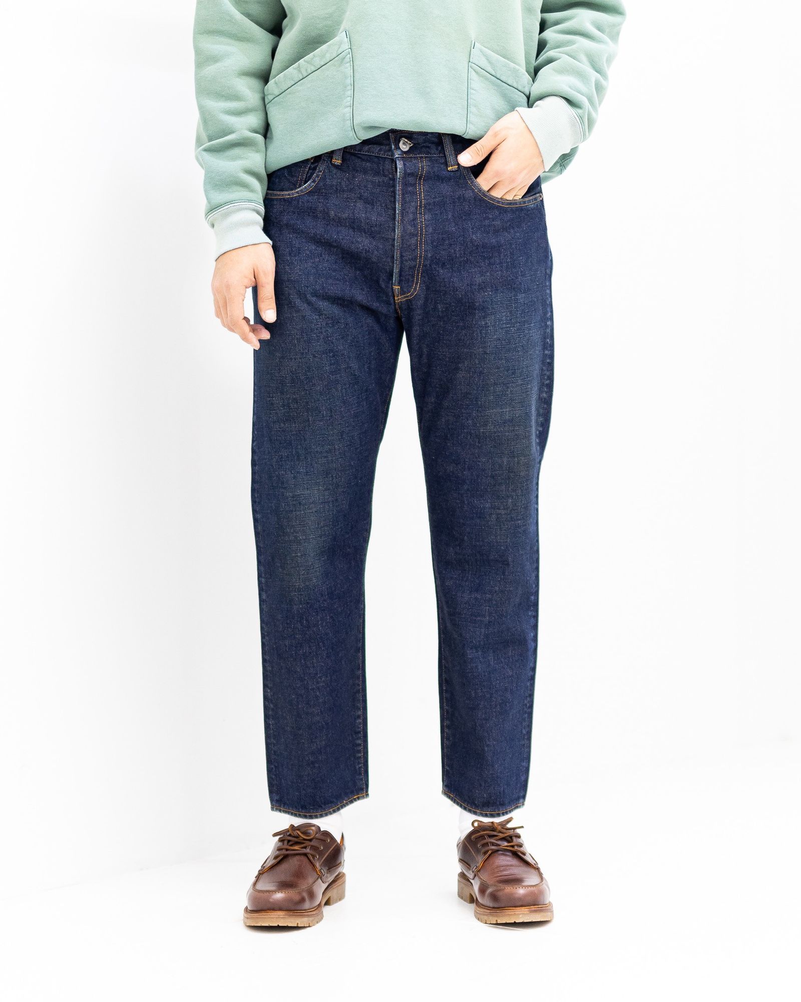 アプレッセ 2026 STYLE1 Washed Denim Pants E(AP-4005)INDIGO☆2月21日(土)発売！