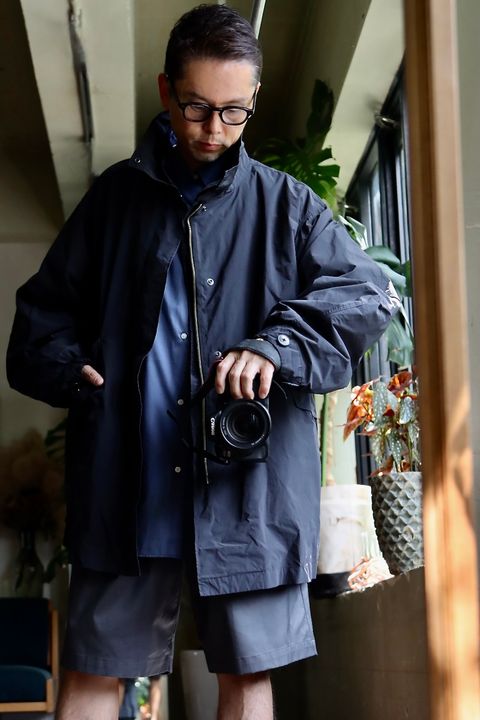 ATON 23AWモッズコートスタイル