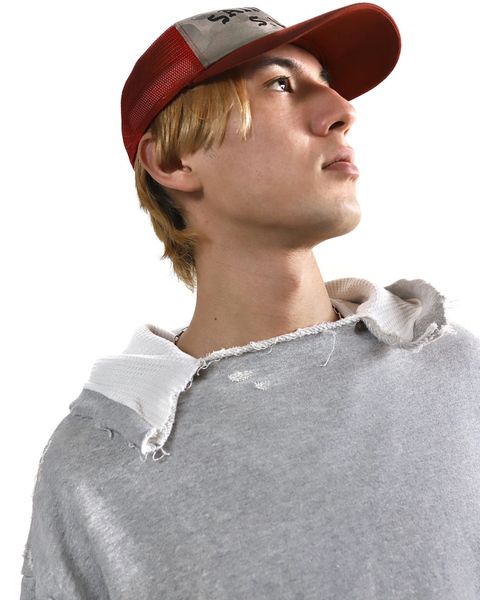セントマイケル 24SS 新作DAMAGE HOODIE style 2024.3.8