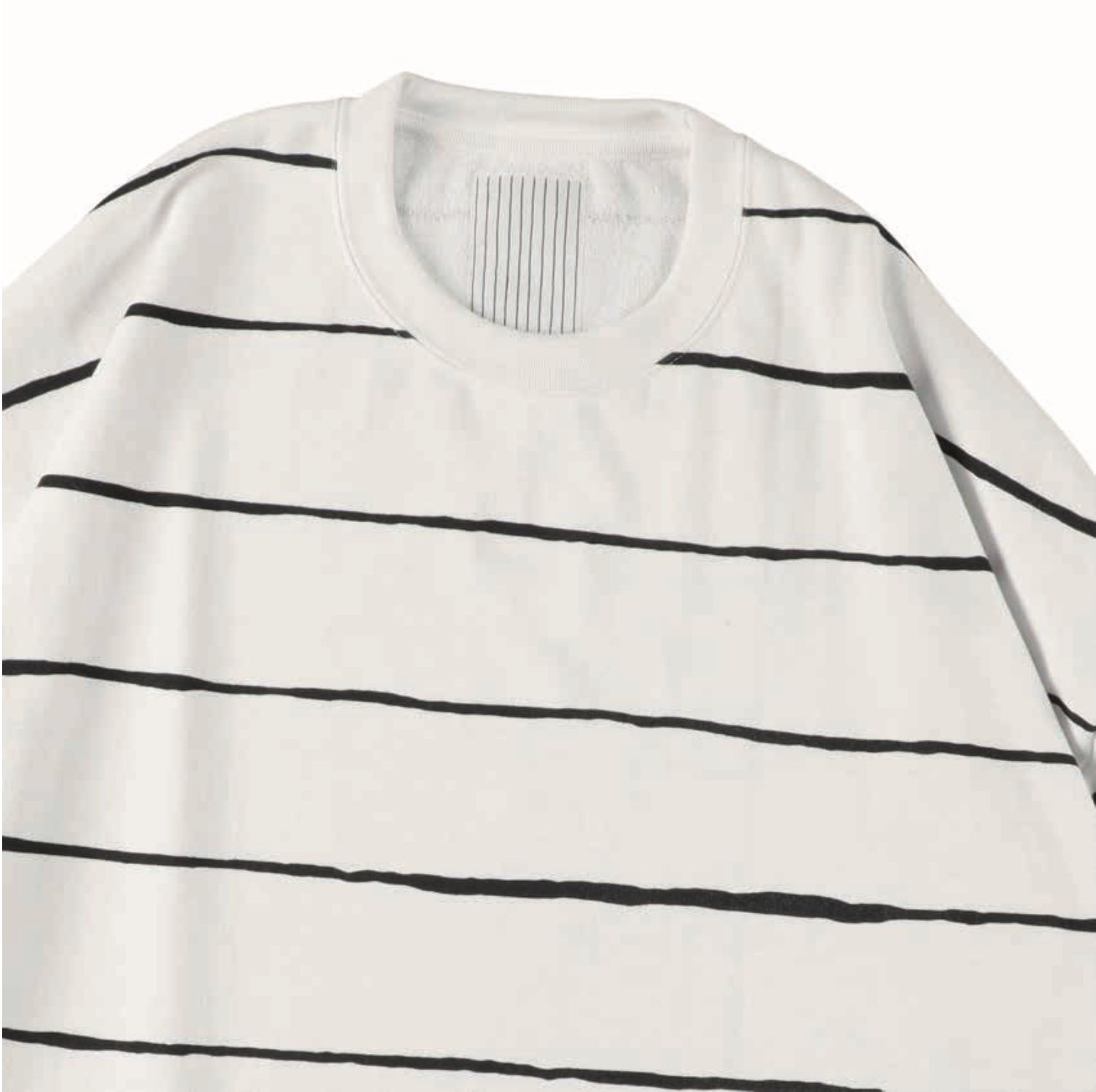 S.F.C 24FW エスエフシーSUPER BIG WIDE SIDE STRIPE TECH LS TEE(SFCFW24CS08)White-Black☆9月21日(土)発売！