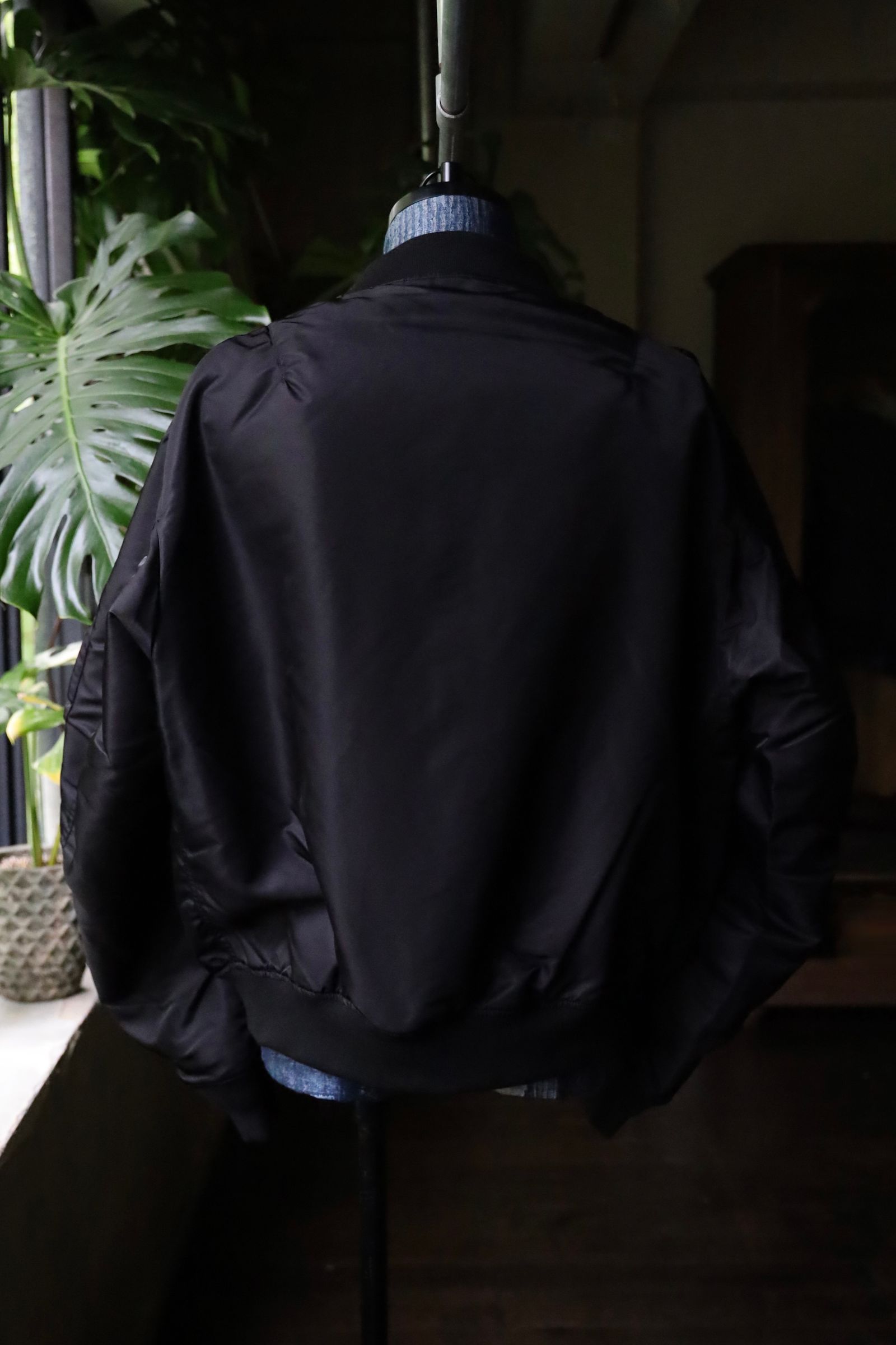セダンオールパーパス FW24 Reversible CORDURA Flight Jacket(SD24F-JK05) Black × Green☆10月26日(土)発売！