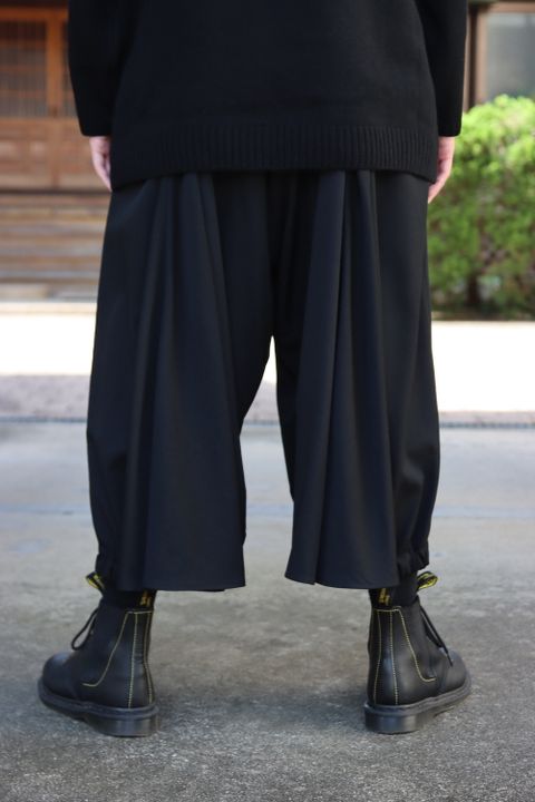 yohji yamamoto 花柄クルーネックニット(HX-K14-181) style.2021.8.29