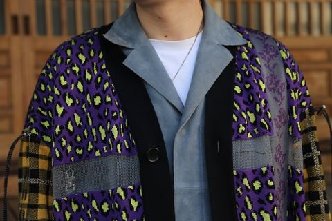 KIDILL×rurumu Drawcord Knit Cardigan(KL494) style.2021.2.21.