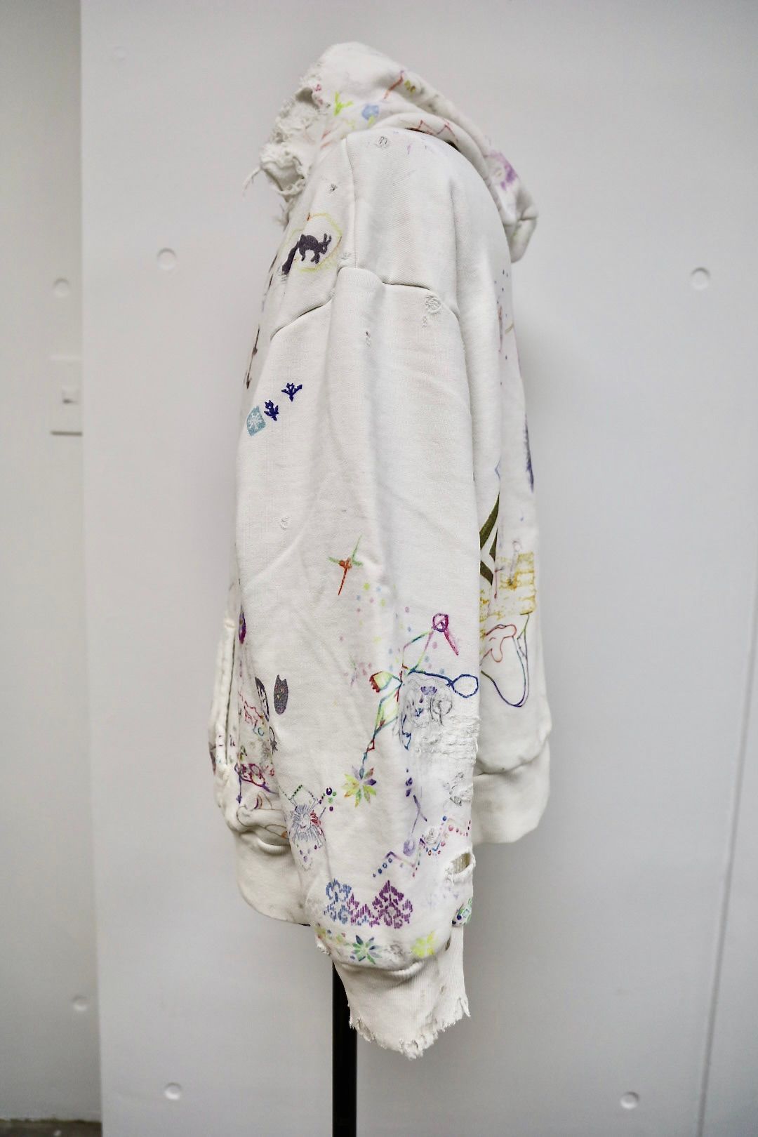 セントマイケル 26SS COCO_DOUBLE FACE HOODIE (SM-MK8-0000-C17)WHITE☆2月21日(土)10:00発売！