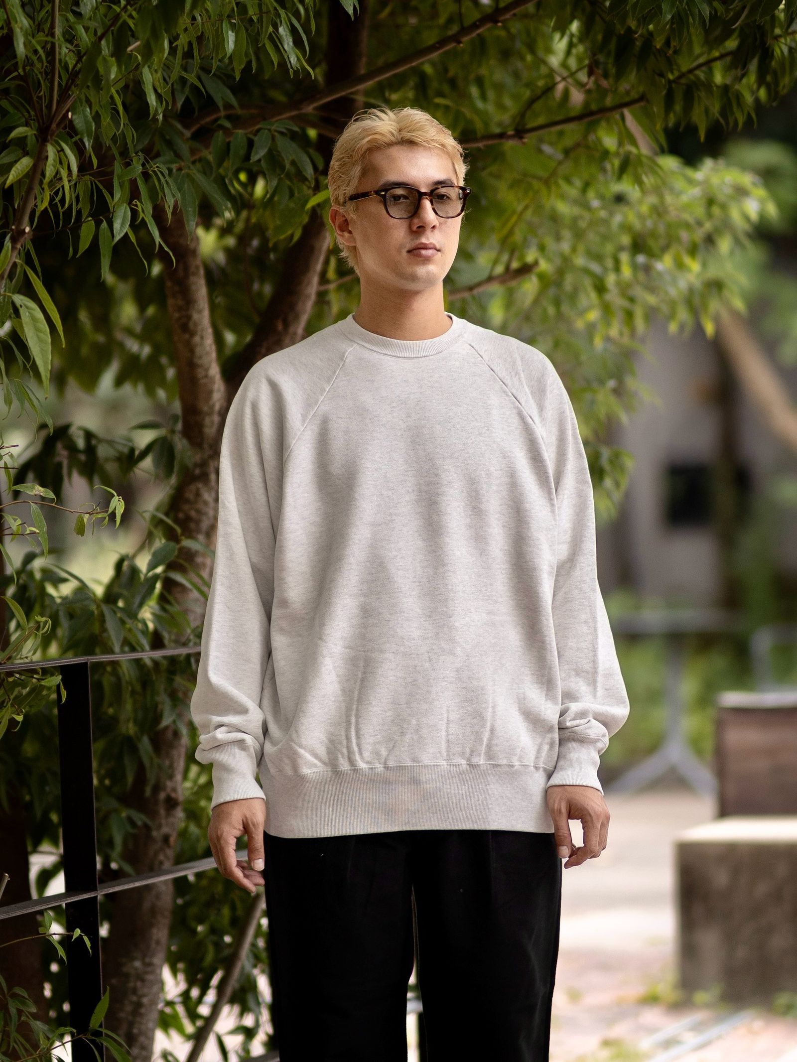 A.PRESSE Vintage Sweatshirt スタイル