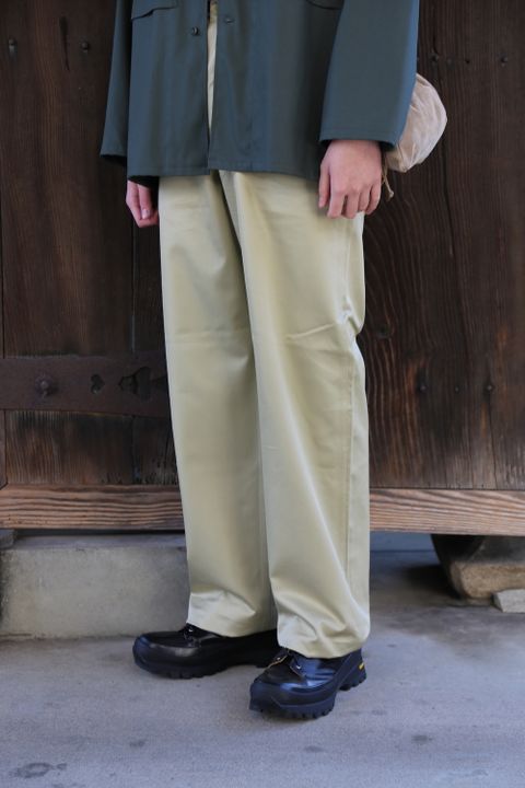 Graphpaper Wooly Cotton Military Jacket(GM211-30051) style.2021.2.21.