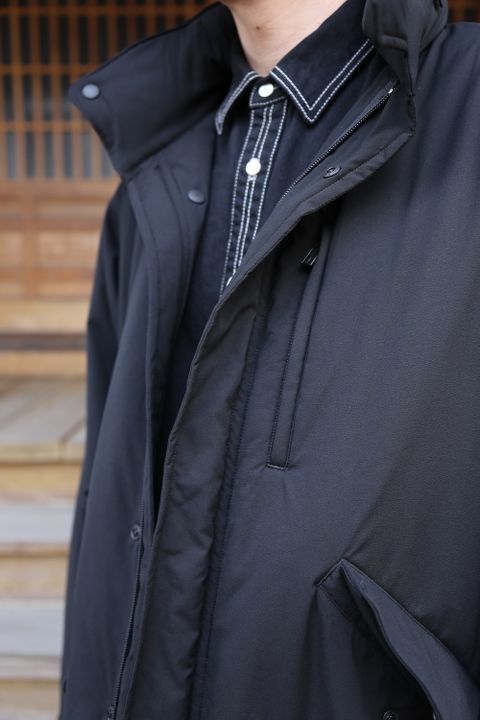 Yohji Yamamoto 2020AW 新作I-左胸片玉P付モッズコート style.2020.12.20.