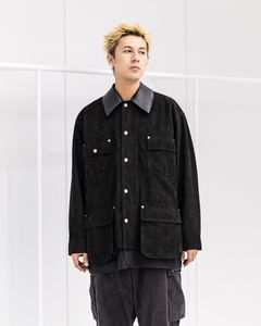 YOKE Nuback Leather Coverall Jacket (BLACK)10月11日(土)新作発売！