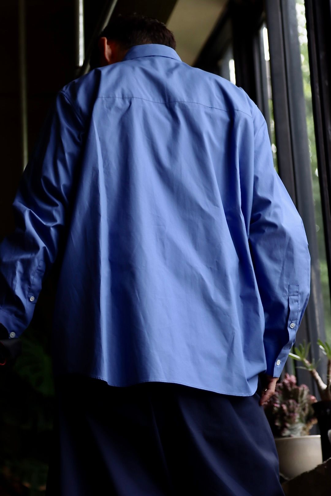 ATON 22FW STANDARD SHIRT"SAX"スタイル.2022.6.18.