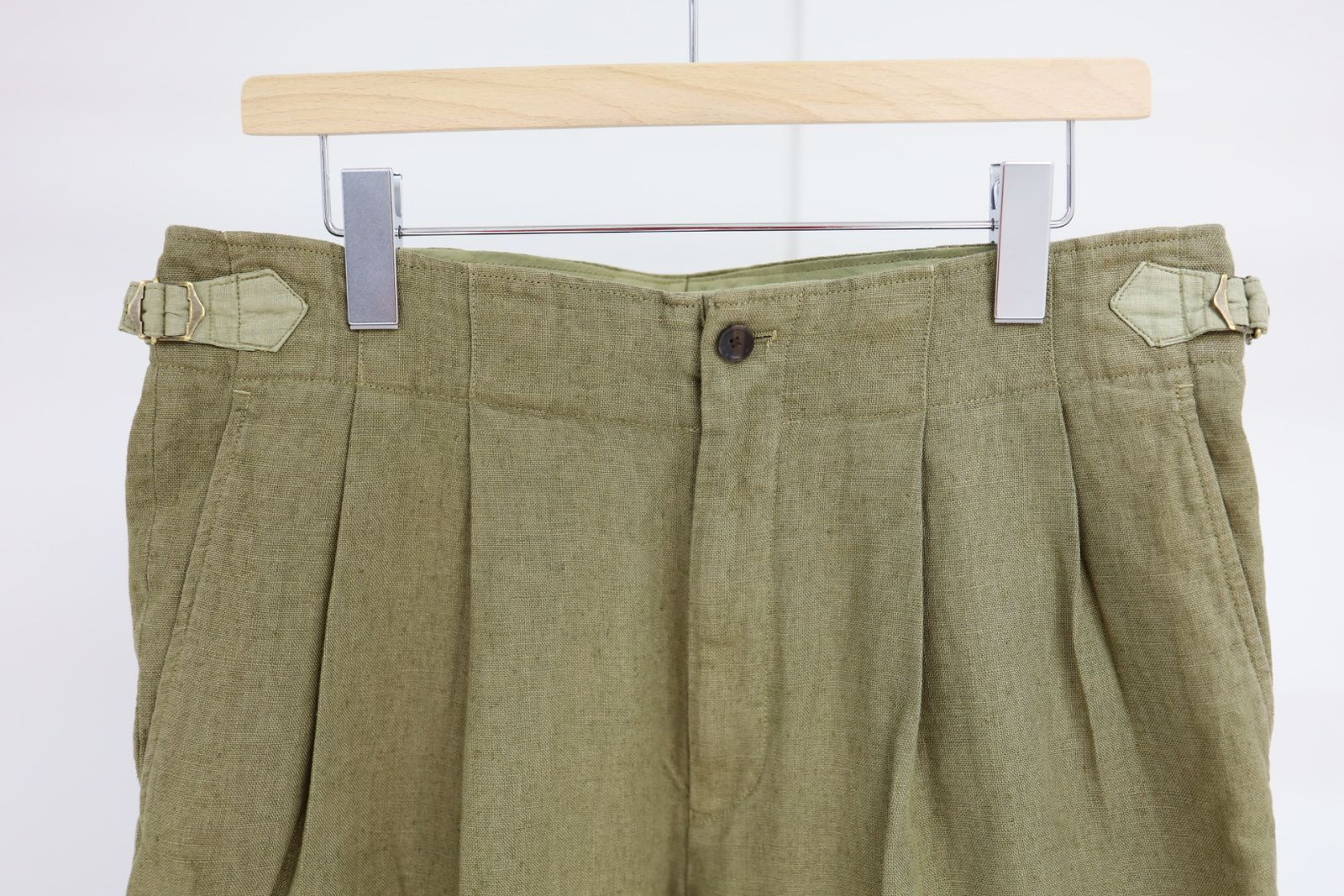 marka 26SS TWO TUCK MILITARY TROUSERS(M26A19PT02C)KHAKI BEIGE,☆新作発売！