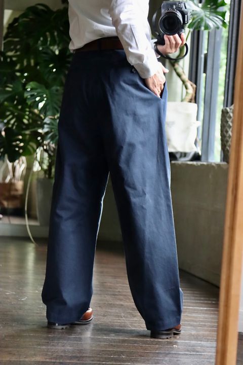 アプレッセ22FW Chino Trousersスタイル