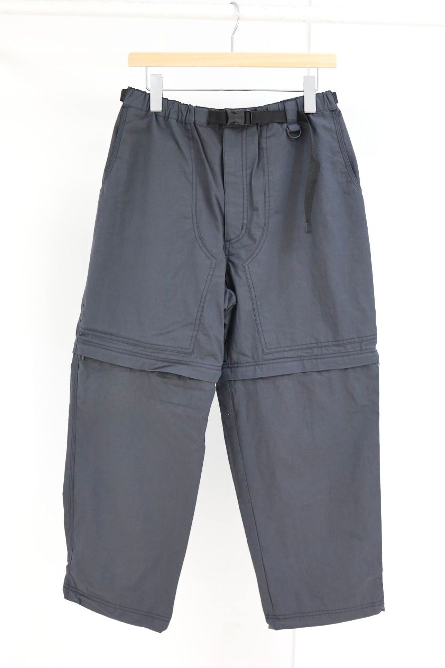 セダンオールパーパス 26SS Convertible Pants(SD26S-PT06)Charcoal☆3月20日(金)発売！