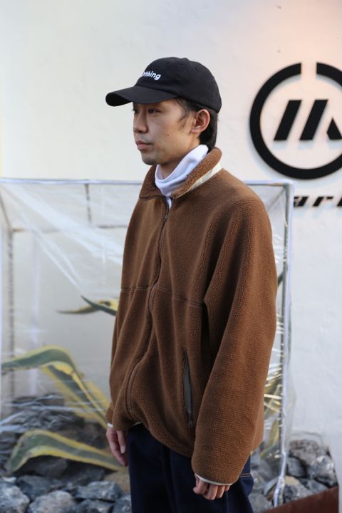 Graphpaper Wool Boa Zip-Up Blouson Style.2020.12.28.