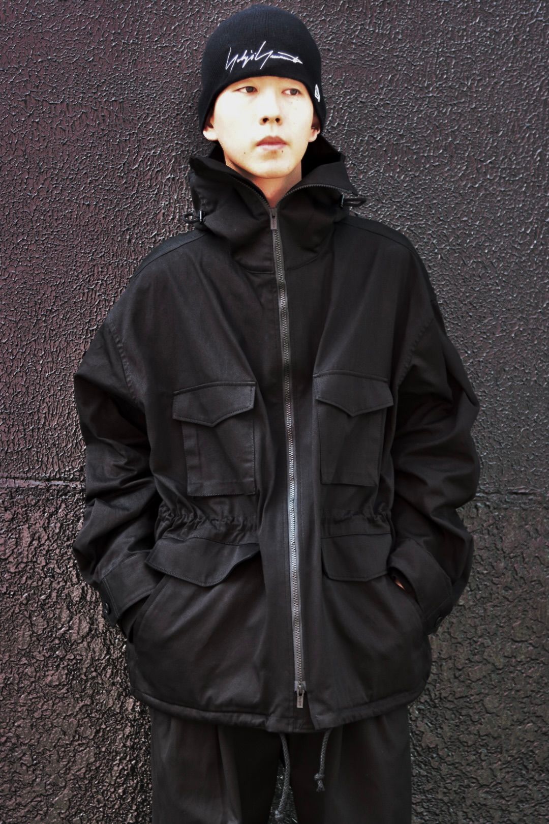 yohji yamamoto 23AW HOODED MILITARY JACKETスタイル | 3703 | mark