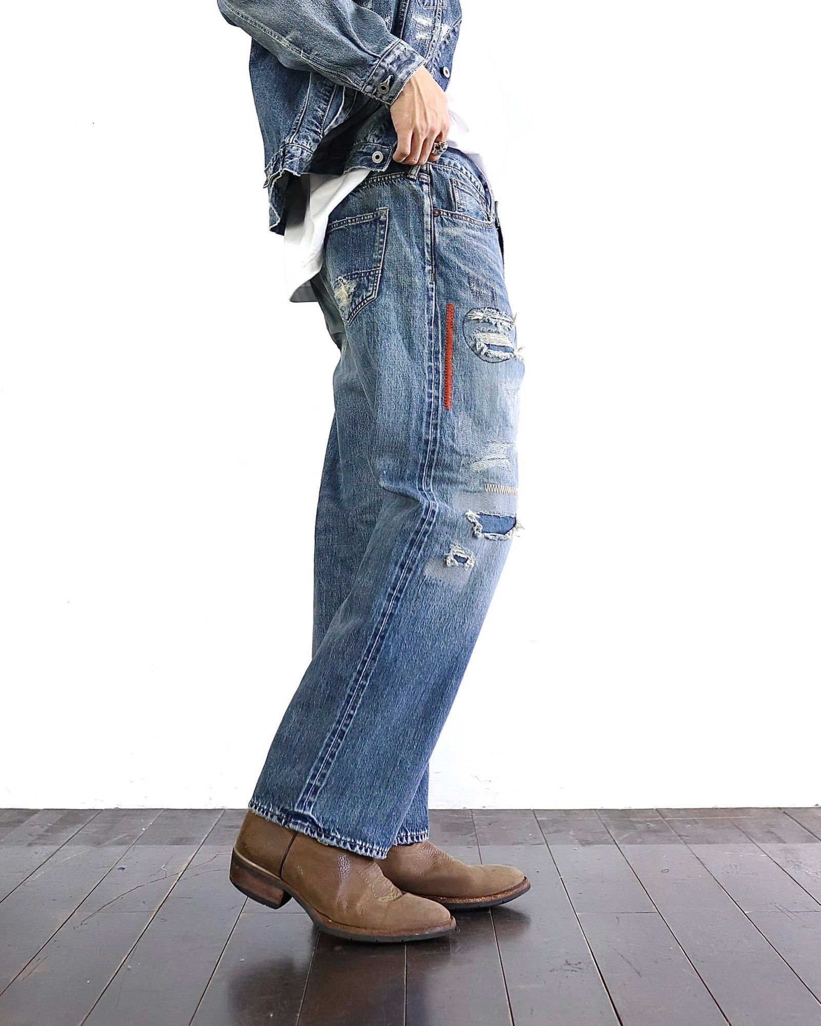 FDMTL 24SS DENIM JACKET 5YR WASH style 2024.4.14