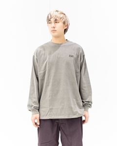 セダンオールパーパス 26SS Pigment Dyed L/S Tee(SD26S-CT04)Mottled Khaki