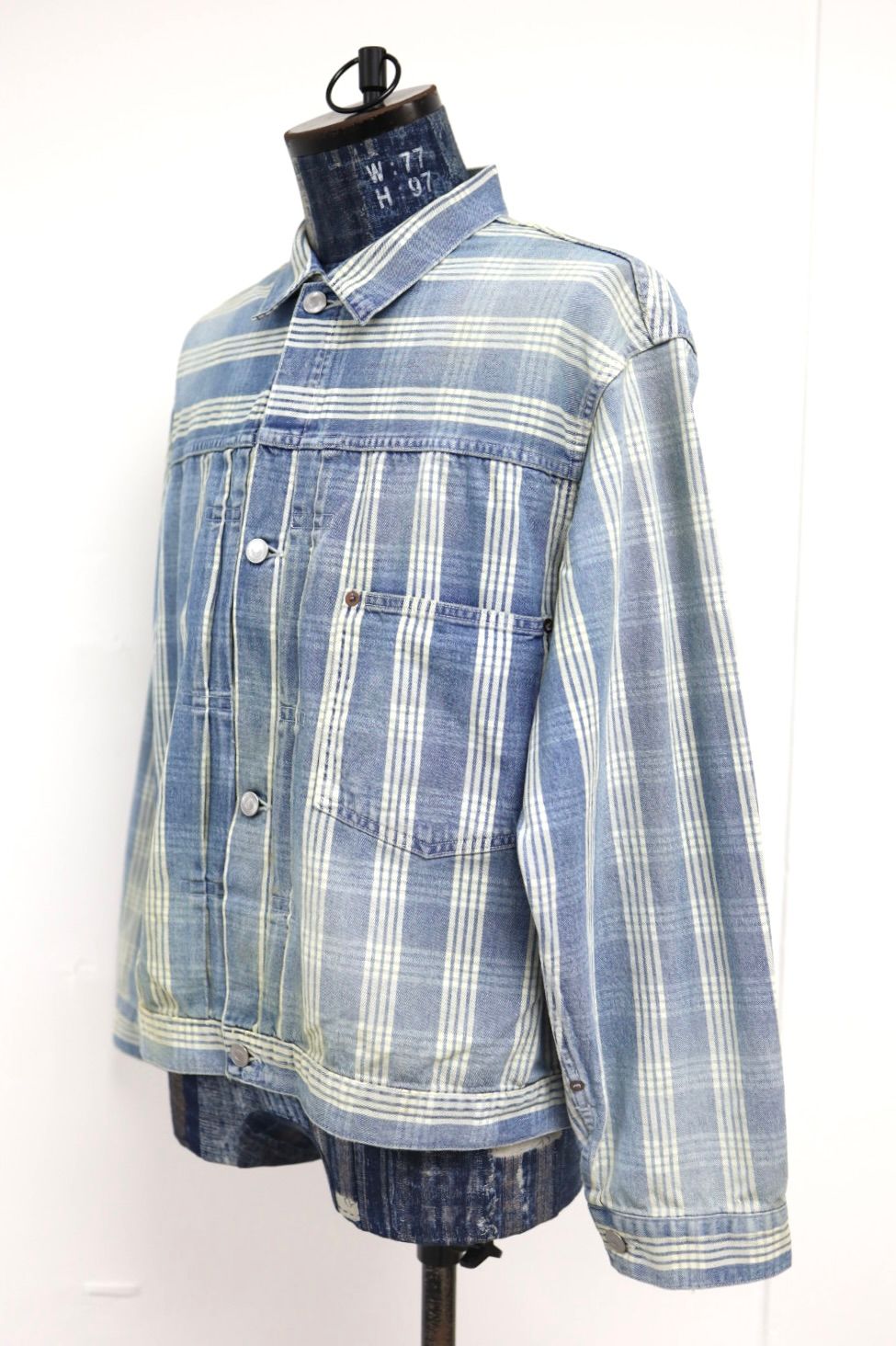 アプレッセ 2026 STYLE1  デニムジャケット No.213 Indigo Palaka Denim Jacket(26SAP-01-46)CHECK☆4月11日(土)発売！