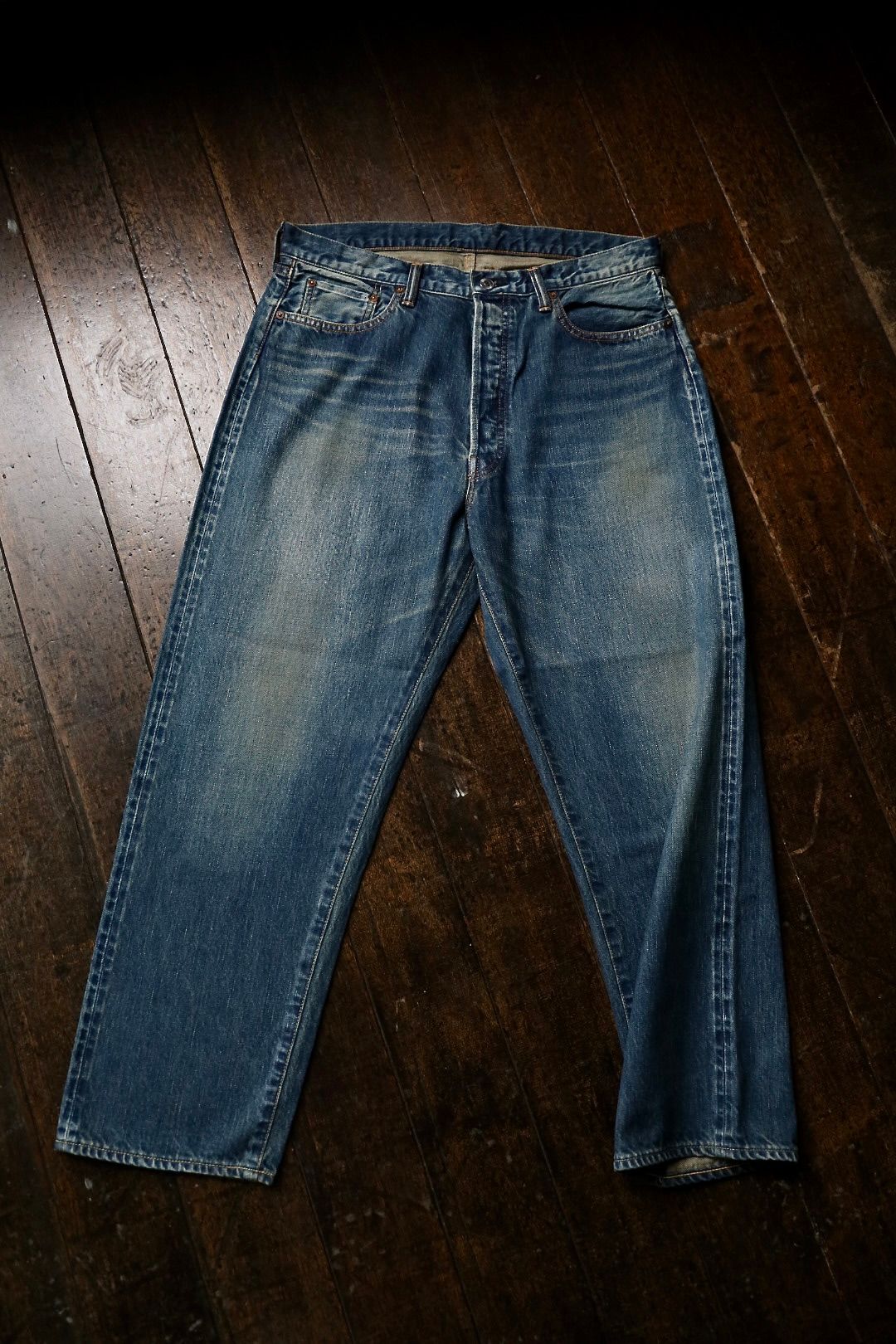 アプレッセ 23Style No.2 Washed Denim Pants A.PRESSE アプレッセ 23Style No.2 Washed Denim Pantsスタイル
