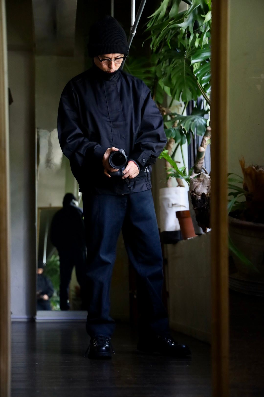 フレッシュサービス CORPORATE BLOUSON (BLACK)