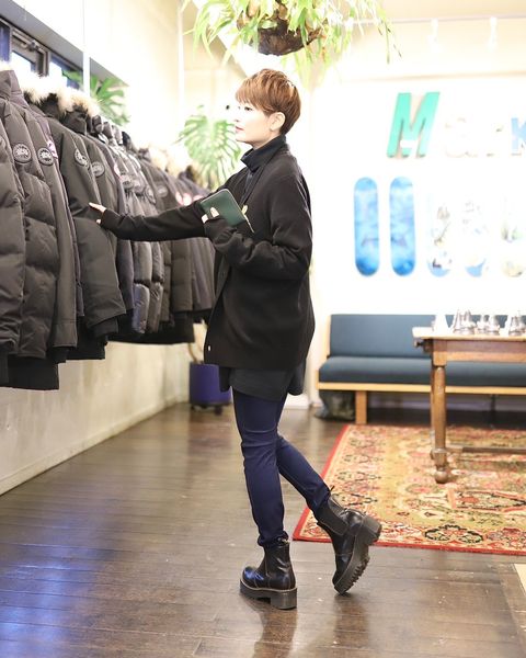 プレイ コムデギャルソン 新作 PLAY CARDIGAN style.2023.12.17