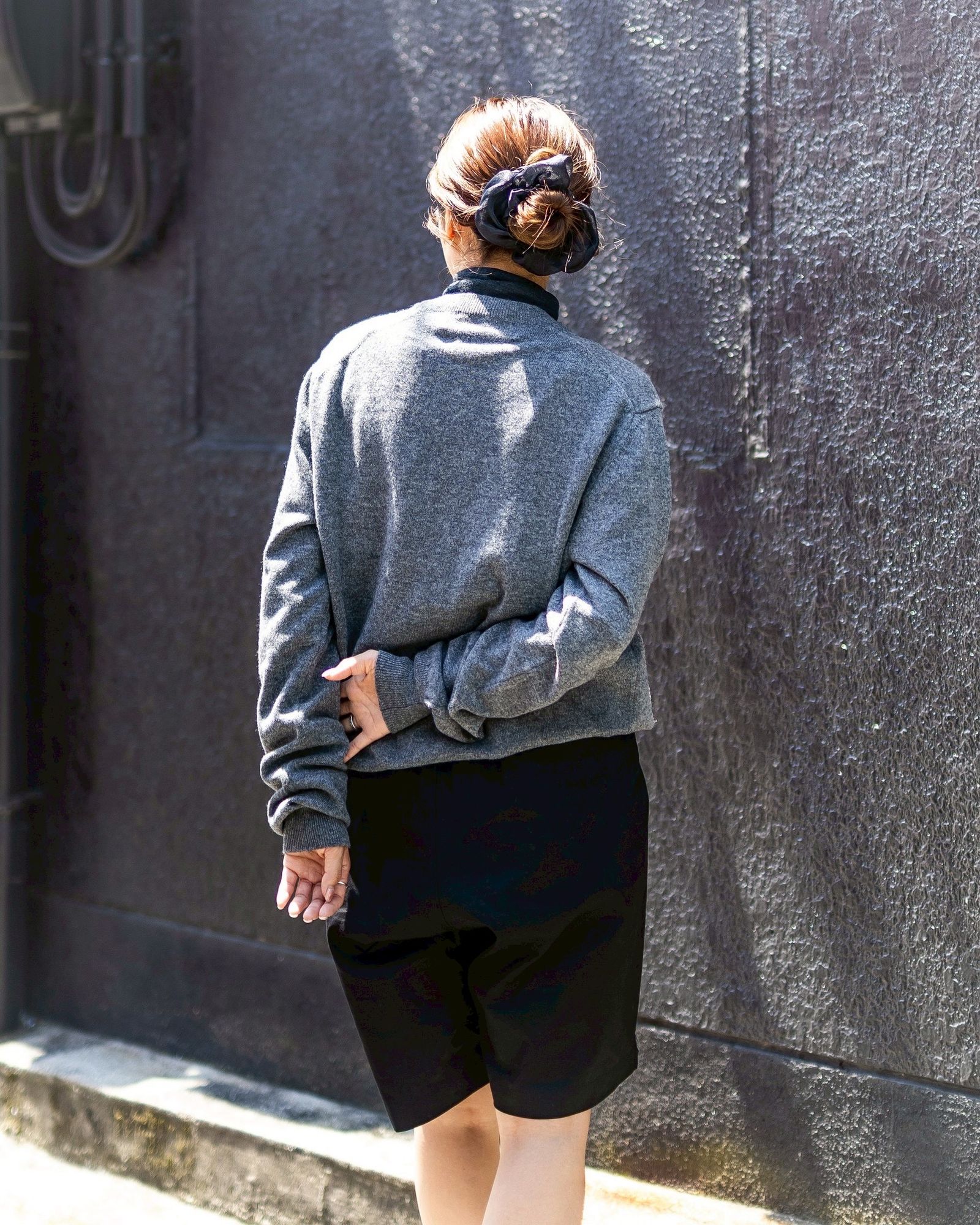 PLAY COMME des GARCONS 新作ROUNE-NECK RHINESTONE CARDIGAN(RED HEART)style.2025.8.4