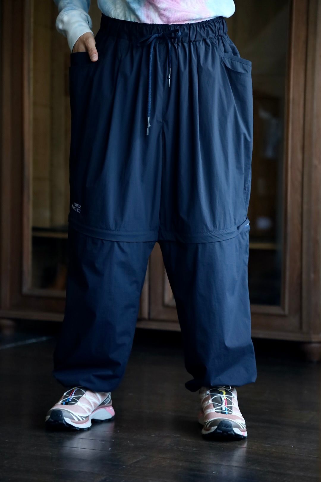 S.F.C 25SS エスエフシー PARACHUTE PANTS IMG_1165_720x.jpg?v=1739512065