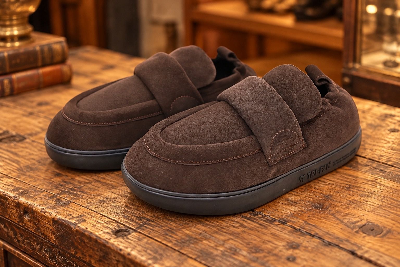 グラフペーパー foot the coacher for GP SUEDE SOFT-PAD LOAFER(GM263-90699)BROWN☆10月10日(土)発売！
