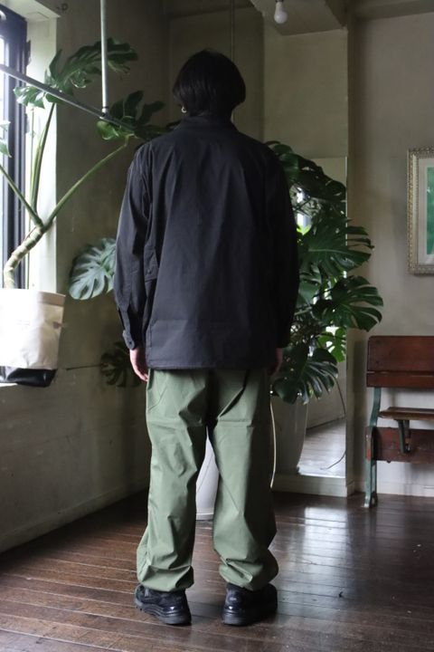 FrerhService SIDE POCKETS STRETCH OVER SHIRT style.2022.8.13