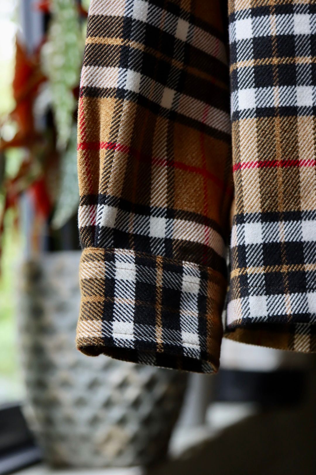 セダンオールパーパスFW23 Tech Tweed CPO Shirt (SD23F-SH04)Yellow Orcher Plaid☆9月23日(土)発売！