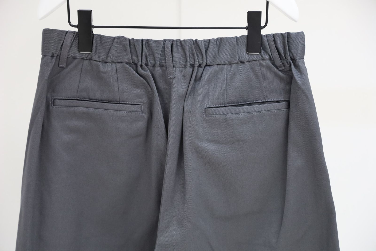 グラフペーパー Westpoint Chino Wide Tapered Trousers(GM263-40166B)C.GRAY☆8月15日(土)発売！