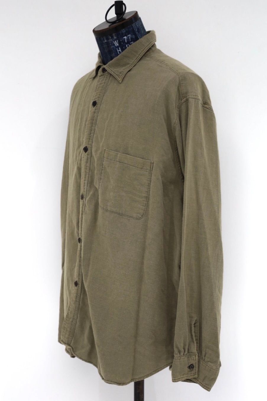 アプレッセ 2026 STYLE2 Vintage Cotton Moleskin Shirts(26AAP-02-16) KHAKI☆6月20日(土)発売！