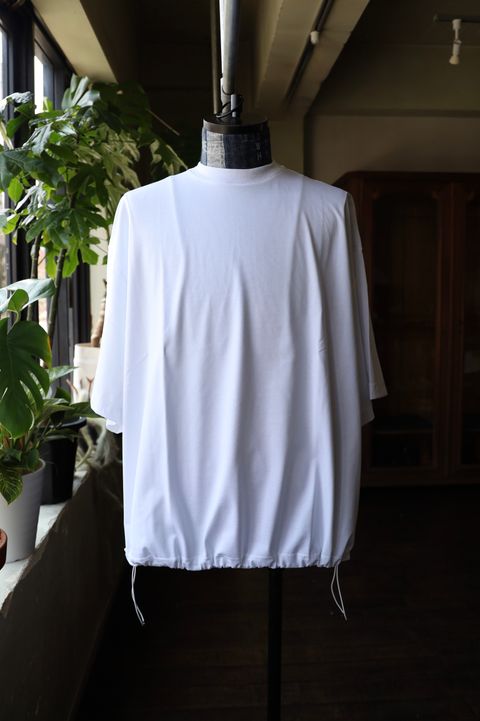イズネス25SS BALLOON SHORT SLEEVE T-SHIRT(25SS_03_31SSSH05-1)WHITE