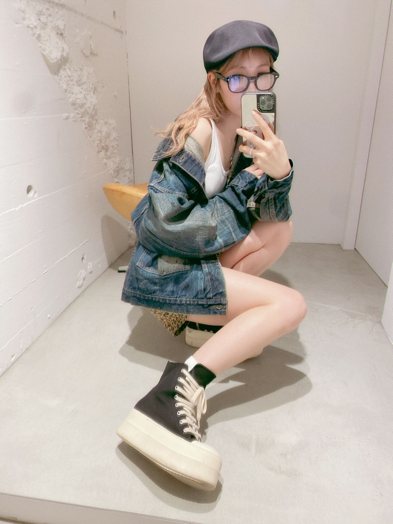セントマイケル BerBerJinコラボ 新作FIRST DENIM JACKET style.2024.4.5