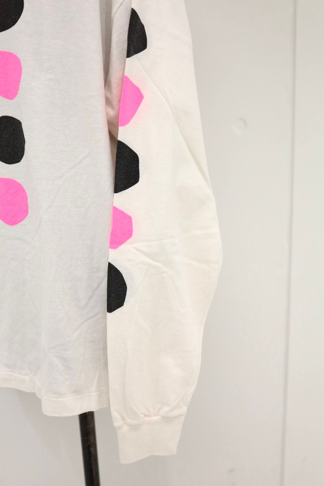 セントマイケル 26SS DOT LS T-SHIRT (SM-MK8-0000-031)WHITE