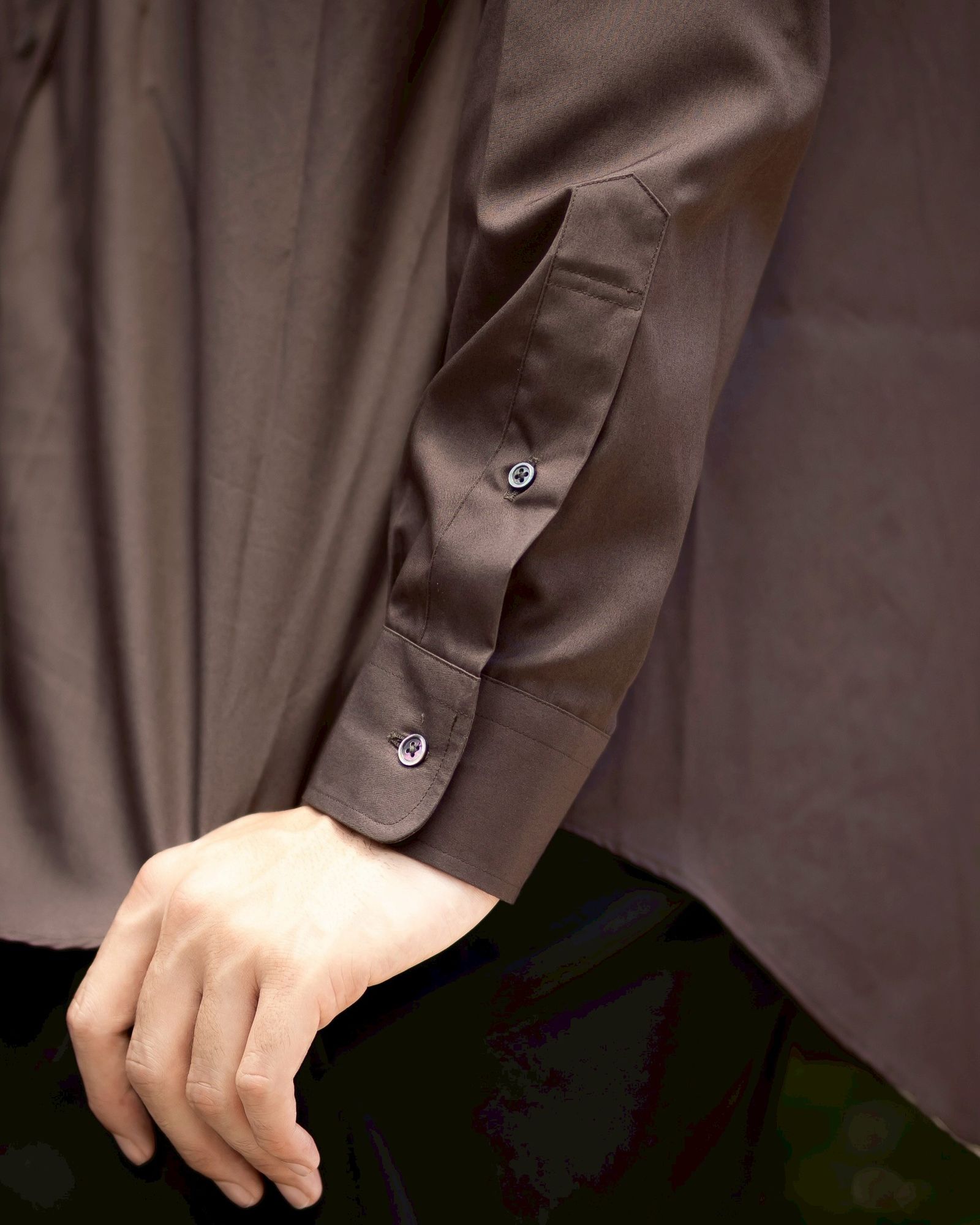 グラフペーパー Easy Care Poplin L/S B.D Box Shirt(GM263-50619)BROWN☆7月11日(土)発売！