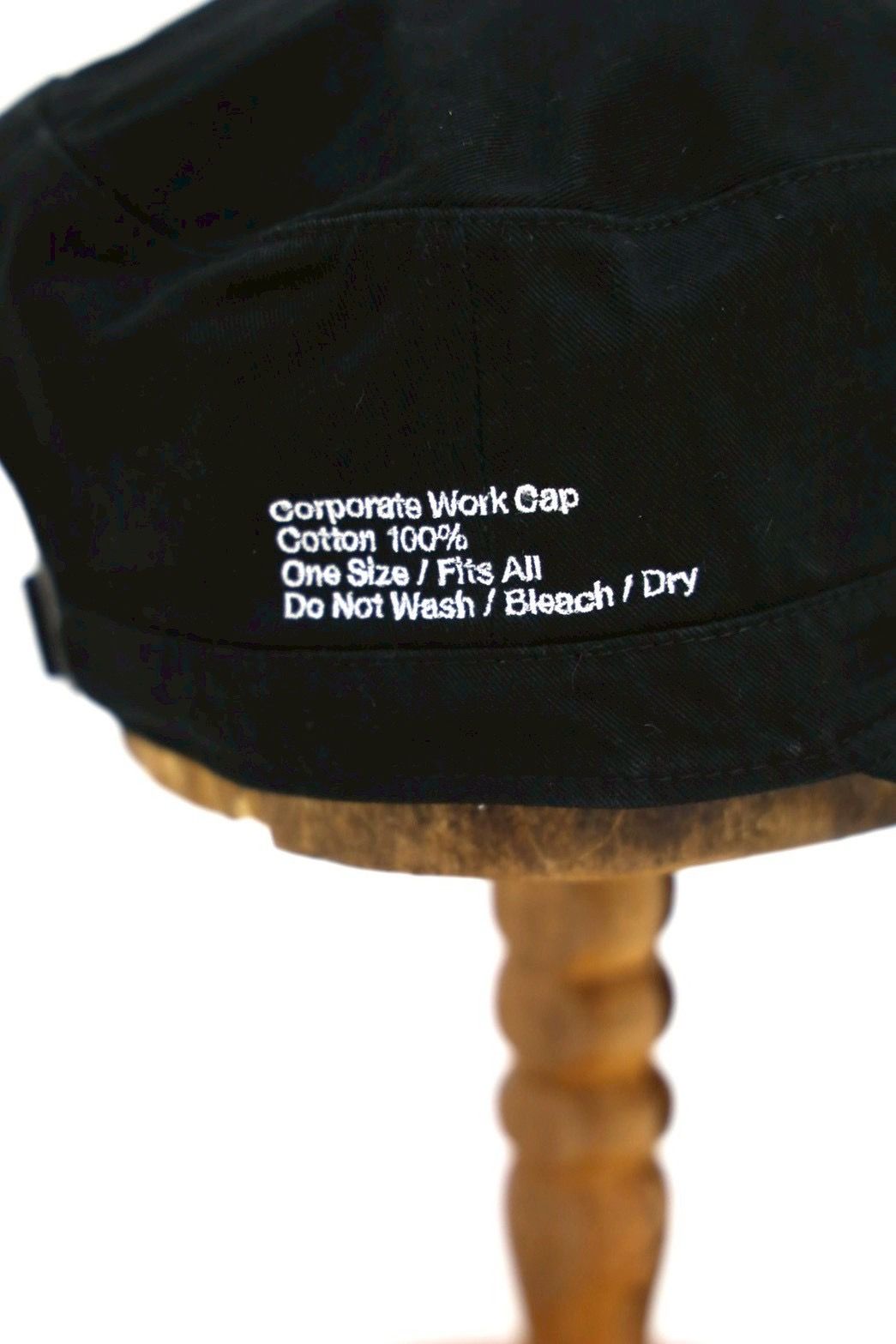 フレッシュサービス キャップ CORPORATE WORK CAP(FSP262-90054)BLACK