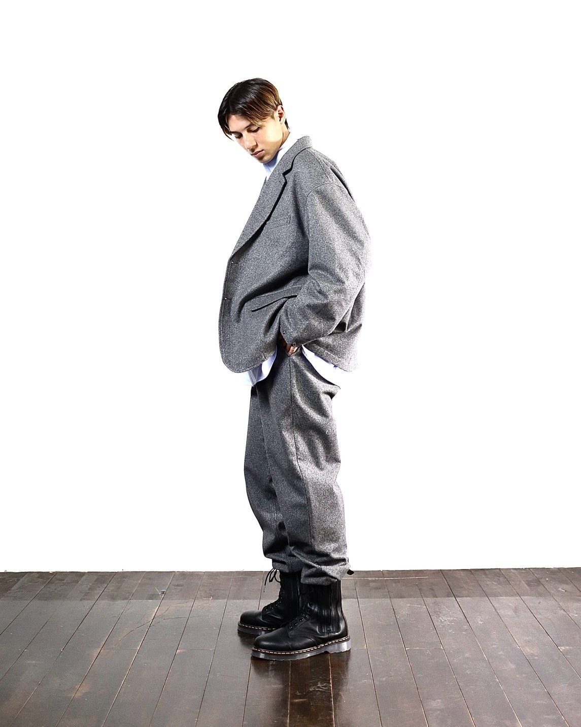 FreshService フレッシュサービスTECH TWEED JACKETスタイル